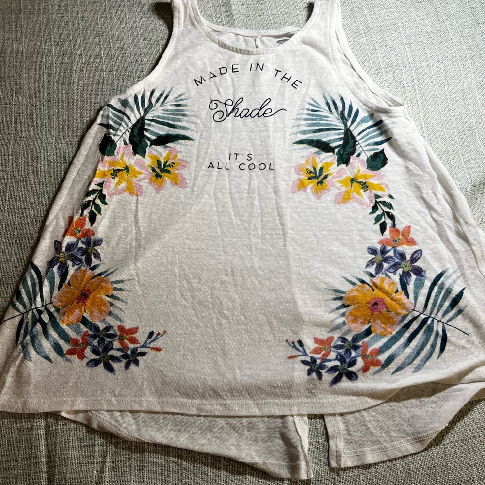 Floral Graphic Tank Top